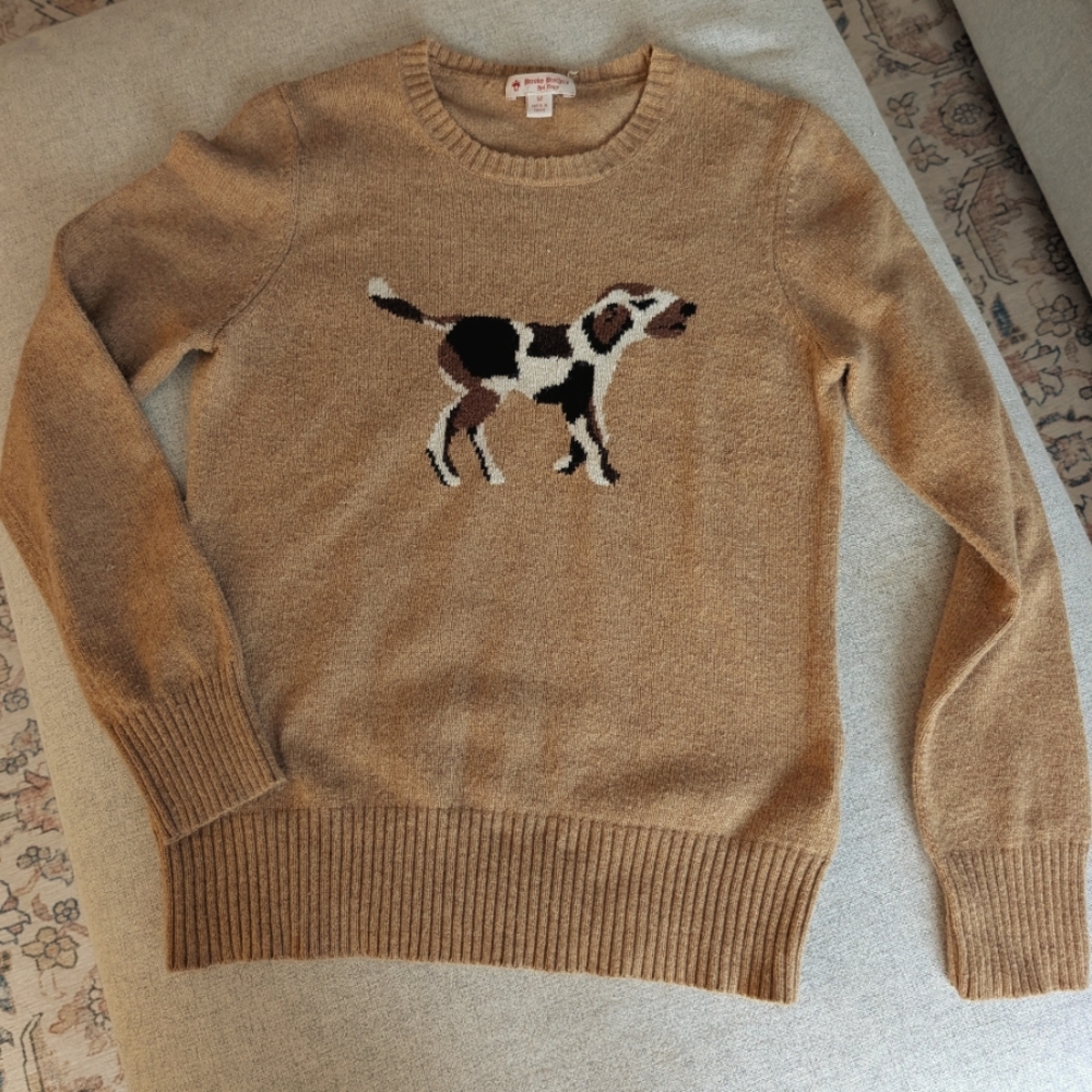 Brooks Brothers Red Fleece Sweater